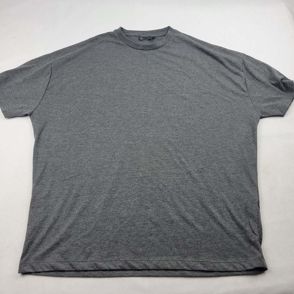 NWOT Asos oversized tapered charcoal crew neck tshirt - Picture 4 of 7